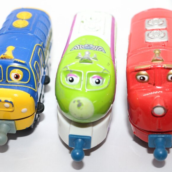 Chuggington trains lot of 5 some duplicates playwear diecast - Picture 3 of 5